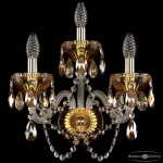 Бра Bohemia Ivele Crystal 5402 5402B/2+1/165 G Amber/M-1G K721 от ImperiumLoft