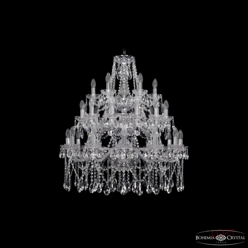 Подвесная люстра Bohemia Ivele Crystal 1413 1413/12+12+6/300/3d Ni Подвесная люстра Bohemia Ivele Crystal 1413 1413/12+12+6/300/3d Ni