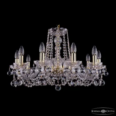 Подвесная люстра Bohemia Ivele Crystal 1402 1402/10/240 G Balls Подвесная люстра Bohemia Ivele Crystal 1402 1402/10/240 G Balls