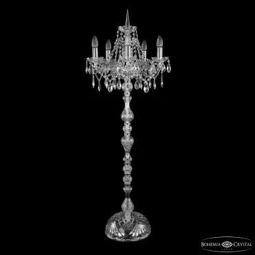 Торшер Bohemia Ivele Crystal 1413 1413T1/5/141-120 Ni