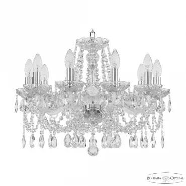 Люстра Bohemia Ivele Crystal 107 107/10/200 Ni