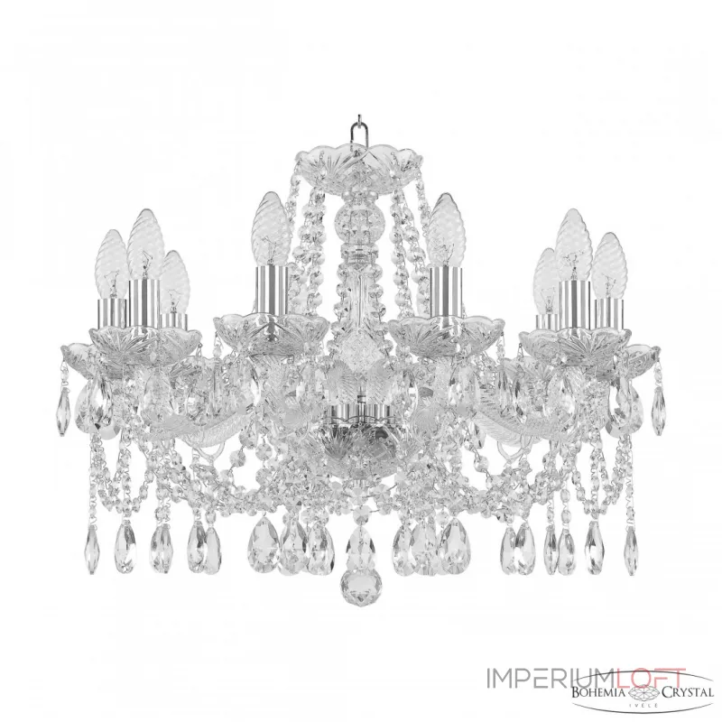 Подвесная люстра Bohemia Ivele Crystal 107 107/10/200 Ni Подвесная люстра Bohemia Ivele Crystal 107 107/10/200 Ni