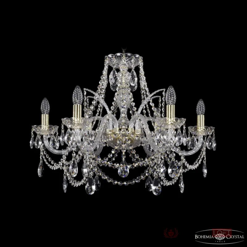 Люстра Bohemia Ivele Crystal 1411 1411/6/240 G от ImperiumLoft