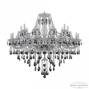 Подвесная люстра Bohemia Ivele Crystal 1415 1415/20+10/460 Ni K731 Подвесная люстра Bohemia Ivele Crystal 1415 1415/20+10/460 Ni K731