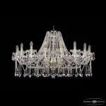 Подвесная люстра Bohemia Ivele Crystal 1413 1413/18/400 G