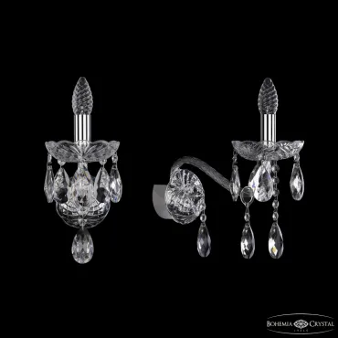 Бра Bohemia Ivele Crystal 1413 1413B/1/200/XL Ni