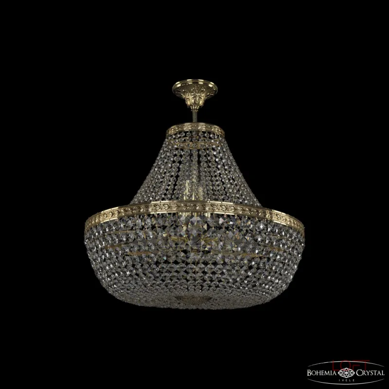 Подвесная люстра Bohemia Ivele Crystal 1911 19111/H1/55IV G Подвесная люстра Bohemia Ivele Crystal 1911 19111/H1/55IV G