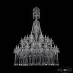Подвесная люстра Bohemia Ivele Crystal 1413 1413/24+12+6/460/XL-186/2d G