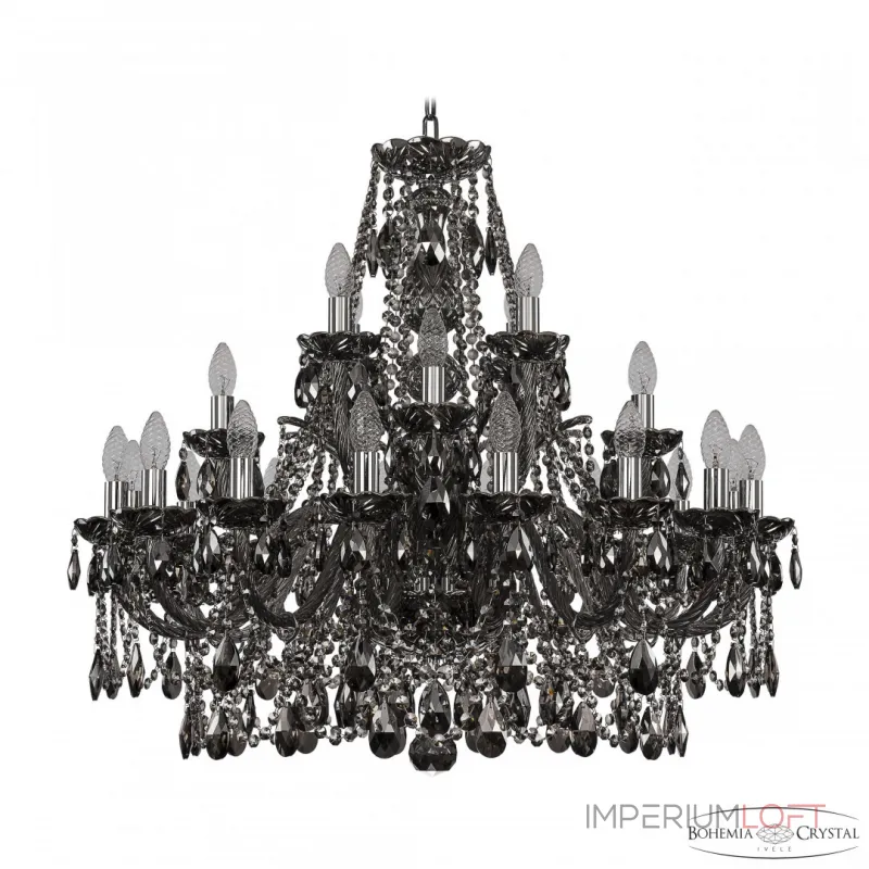 Подвесная люстра Bohemia Ivele Crystal 1411 1411/16+4+4/300 Ni M731 Подвесная люстра Bohemia Ivele Crystal 1411 1411/16+4+4/300 Ni M731