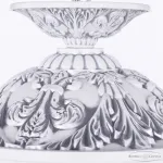 Подвесной светильник Bohemia Ivele Crystal AL7003 AL7003P/25 WMN Horse