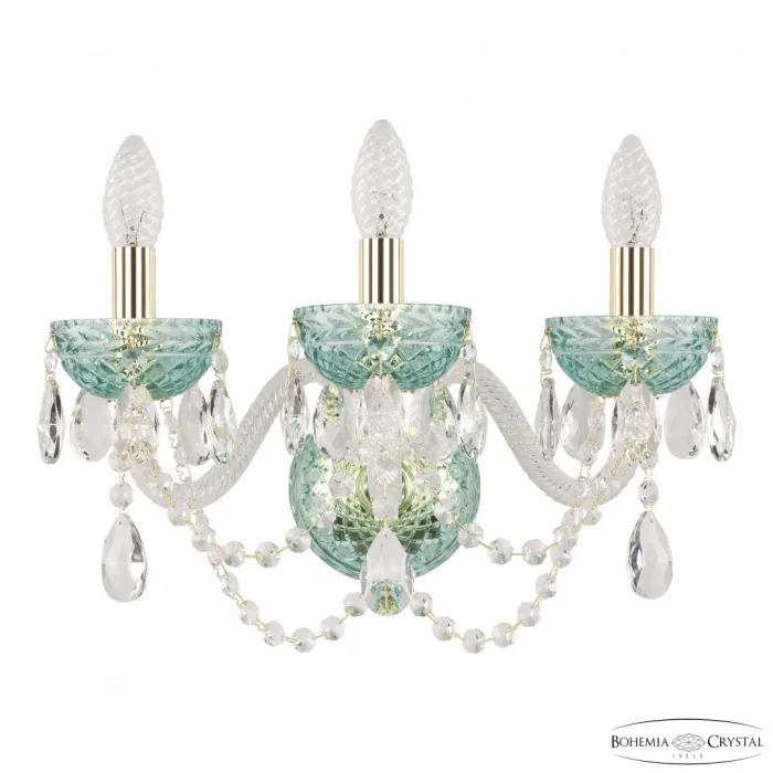 Бра Bohemia Ivele Crystal 5402 5402B/3/165 G Birusa/M-1F от ImperiumLoft