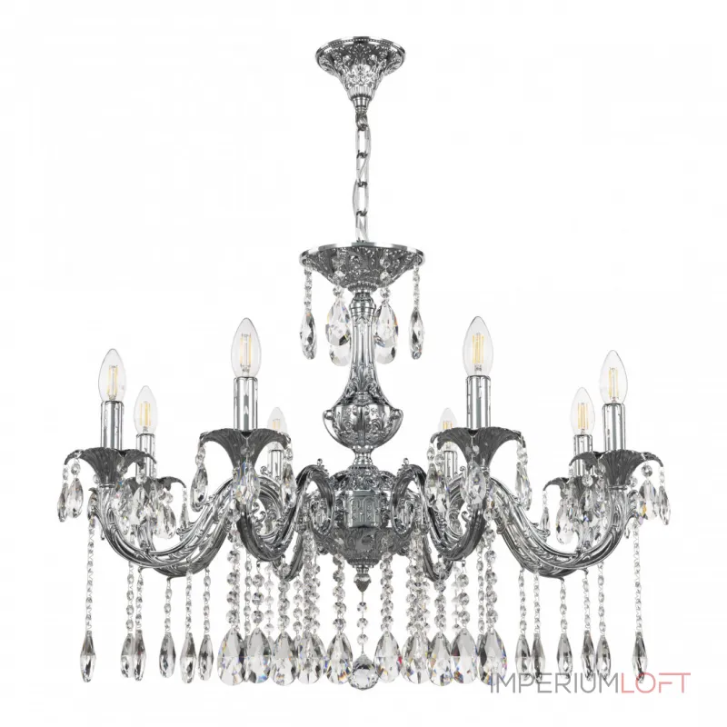 Подвесная люстра Bohemia Ivele Crystal AL7901 AL79101/8/250 A Ni Подвесная люстра Bohemia Ivele Crystal AL7901 AL79101/8/250 A Ni