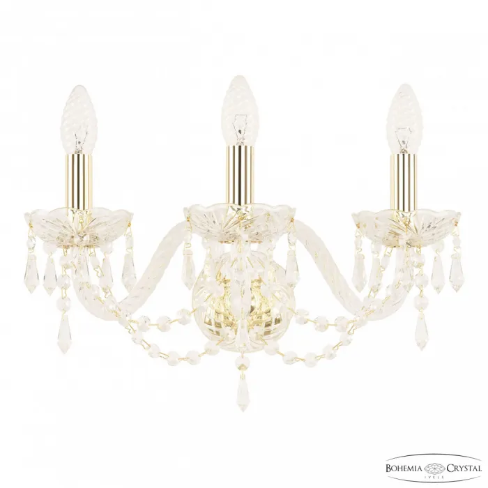 Бра Bohemia Ivele Crystal 104 104B/3/165 G от ImperiumLoft