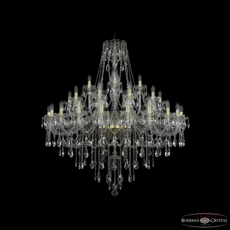 Подвесная люстра Bohemia Ivele Crystal 1415 1415/20+10+5/460 G Подвесная люстра Bohemia Ivele Crystal 1415 1415/20+10+5/460 G