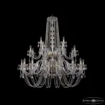 Подвесная люстра Bohemia Ivele Crystal 1402 1402/16+8+4/460/2d G