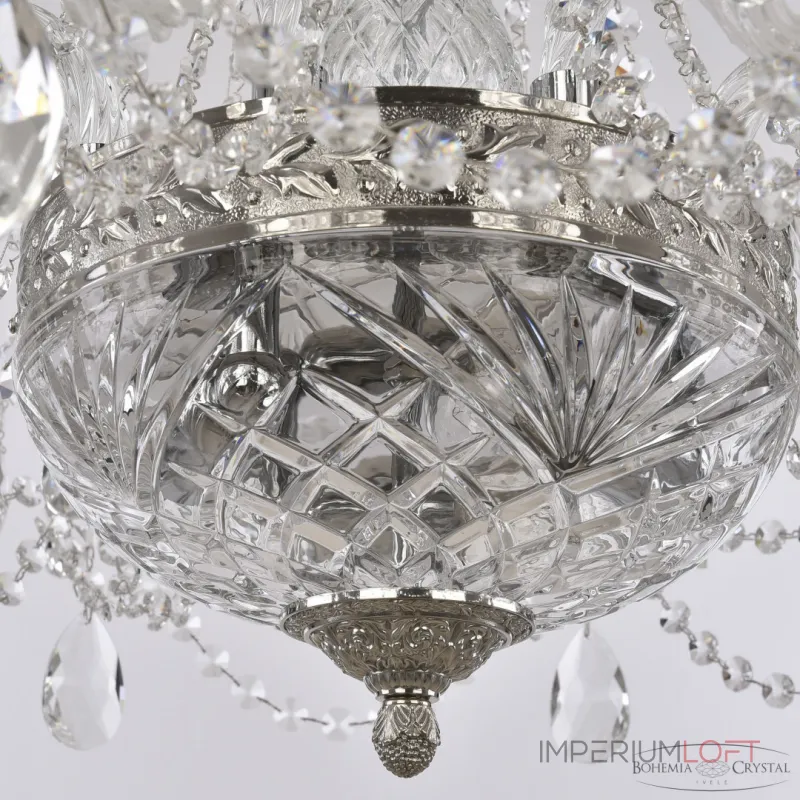 Подвесная люстра Bohemia Ivele Crystal 1451 1451/8/160/250 Ni Подвесная люстра Bohemia Ivele Crystal 1451 1451/8/160/250 Ni