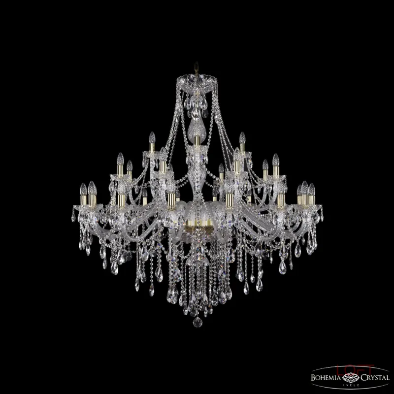 Подвесная люстра Bohemia Ivele Crystal 1415 1415/16+8+4/460 G
