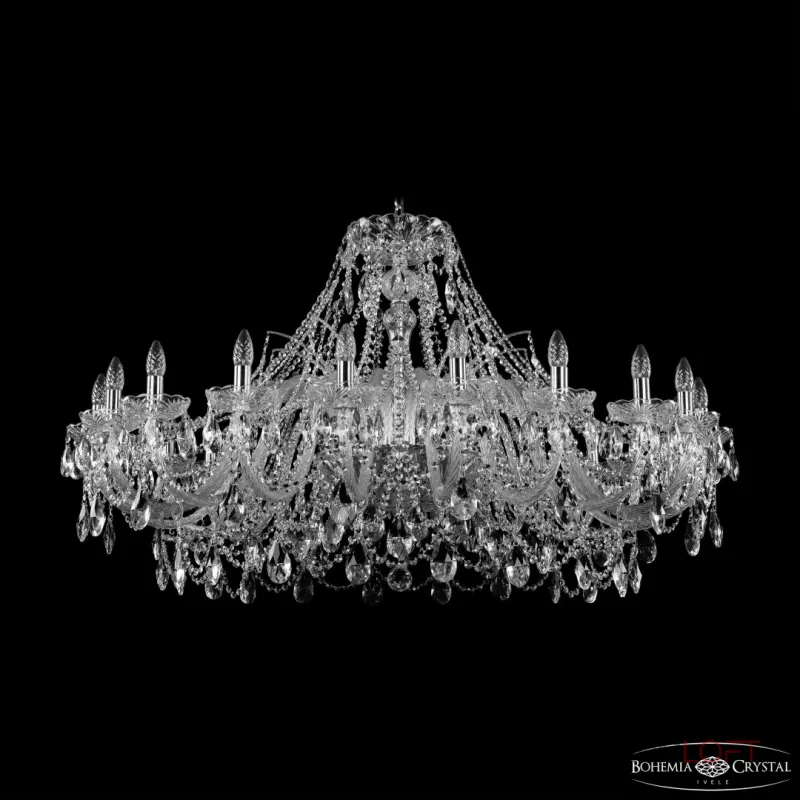 Подвесная люстра Bohemia Ivele Crystal 1411 1411/20/460 Ni Подвесная люстра Bohemia Ivele Crystal 1411 1411/20/460 Ni