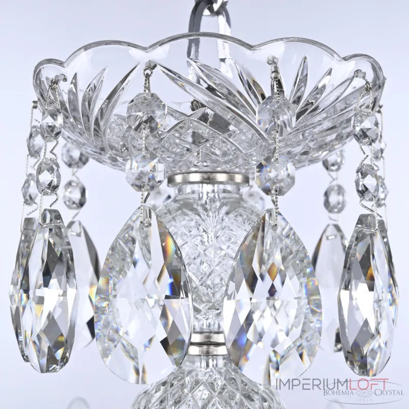 Подвесная люстра Bohemia Ivele Crystal 118 118/10/240 Ni