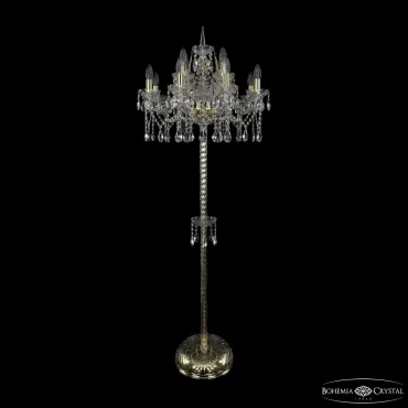 Торшер Bohemia Ivele Crystal 1413 1413T2/8+4/200-165 G
