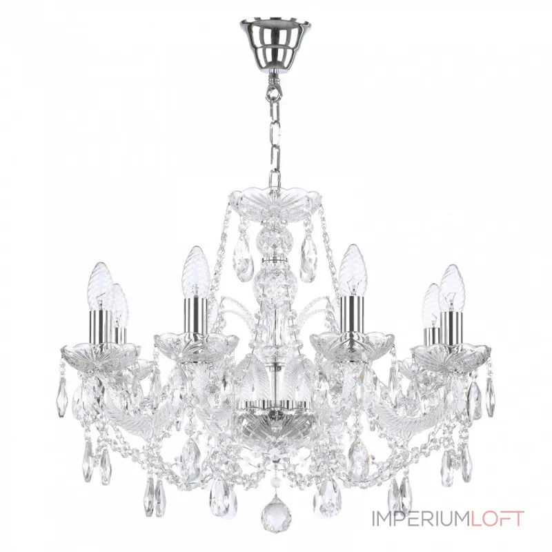 Подвесная люстра Bohemia Ivele Crystal 105 105/8/195 Ni