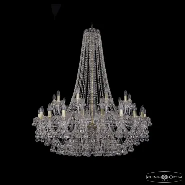 Подвесная люстра Bohemia Ivele Crystal 1409 1409/20+10/400/h-133 G Подвесная люстра Bohemia Ivele Crystal 1409 1409/20+10/400/h-133 G