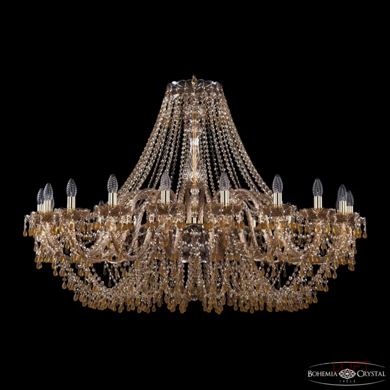 Подвесная люстра Bohemia Ivele Crystal 1410 1410/20/460 G V1003 M721 Подвесная люстра Bohemia Ivele Crystal 1410 1410/20/460 G V1003 M721