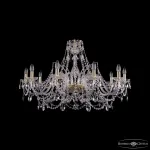 Подвесная люстра Bohemia Ivele Crystal 1411 1411/10/360 G