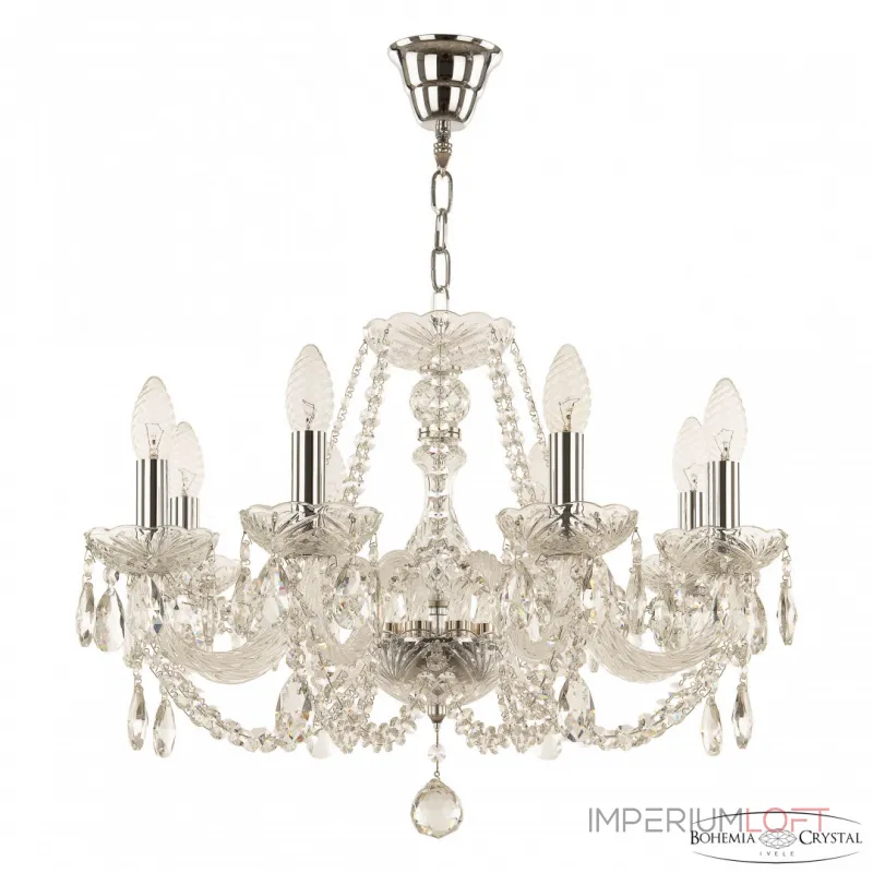 Подвесная люстра Bohemia Ivele Crystal 101 101/8/195 Ni