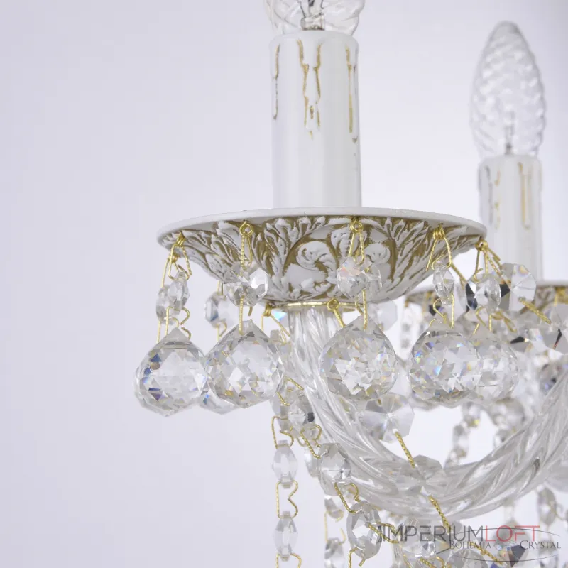 Подвесная люстра Bohemia Ivele Crystal AL1609 AL16309/6/160 WMG Подвесная люстра Bohemia Ivele Crystal AL1609 AL16309/6/160 WMG
