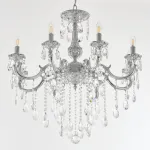 Подвесная люстра Bohemia Ivele Crystal AL7801 AL78101/8/250 B Ni