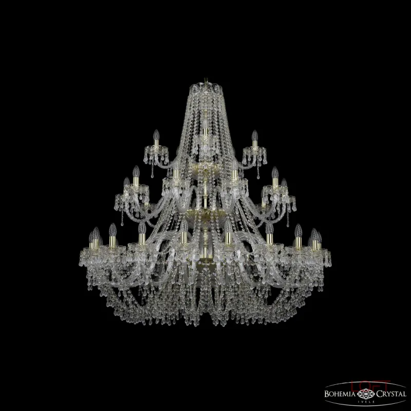 Подвесная люстра Bohemia Ivele Crystal 1410 1410/20+10+5/460/3d G V0300 Подвесная люстра Bohemia Ivele Crystal 1410 1410/20+10+5/460/3d G V0300