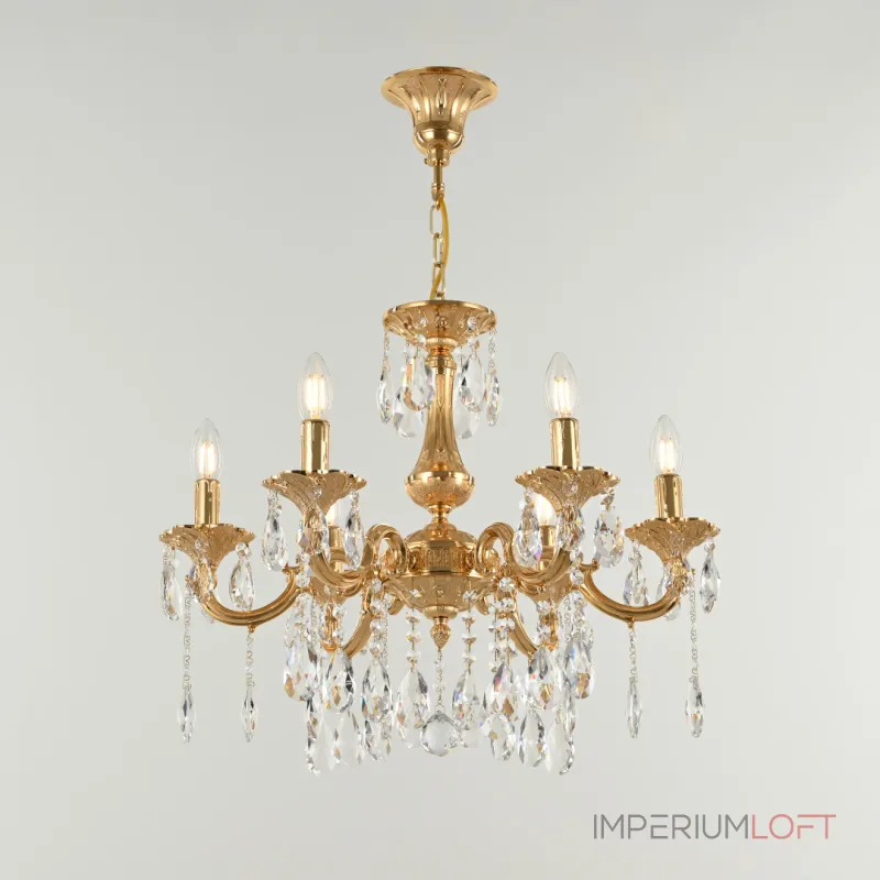 Подвесная люстра Bohemia Ivele Crystal AL77 AL77101/6/175 A G