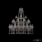 Подвесная люстра Bohemia Ivele Crystal 1413 1413/20+10+5/530/3d G