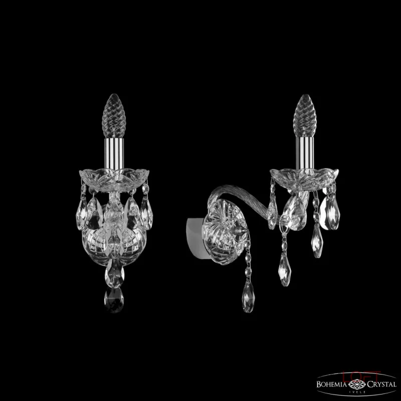 Бра Bohemia Ivele Crystal 1415 1415B/1/165 Ni