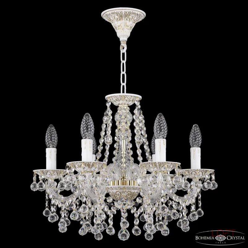 Подвесная люстра Bohemia Ivele Crystal AL1609 AL16309/6/160 WMG Подвесная люстра Bohemia Ivele Crystal AL1609 AL16309/6/160 WMG
