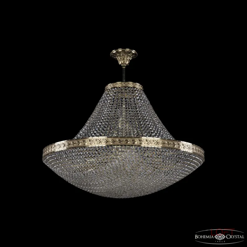 Подвесная люстра Bohemia Ivele Crystal 1932 19321/H1/80IV G Подвесная люстра Bohemia Ivele Crystal 1932 19321/H1/80IV G