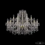 Подвесная люстра Bohemia Ivele Crystal 1403 1403/12+6/300 G