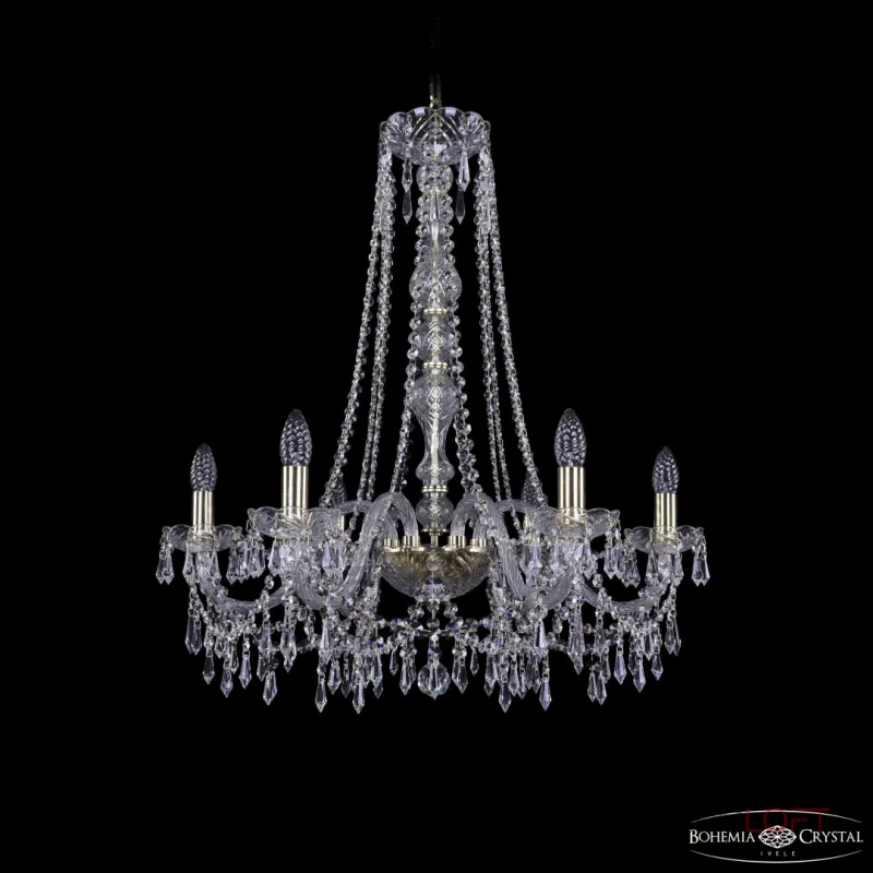 Подвесная люстра Bohemia Ivele Crystal 1403 1403/6/240/h-76 G