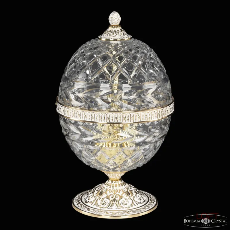 Настольная лампа Bohemia Ivele Crystal 5680 5680L/20 GW Clear/M-1F