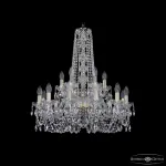 Подвесная люстра Bohemia Ivele Crystal 1402 1402/12+6/240/h-75 G