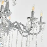 Подвесная люстра Bohemia Ivele Crystal AL7801 AL78101/8/250 B Ni