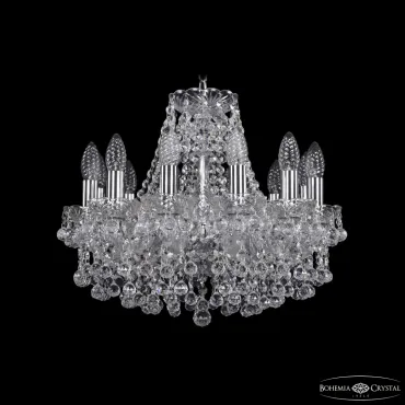 Подвесная люстра Bohemia Ivele Crystal 1409 1409/12/141 Ni