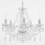 Подвесная люстра Bohemia Ivele Crystal 107 107/5/165 Ni