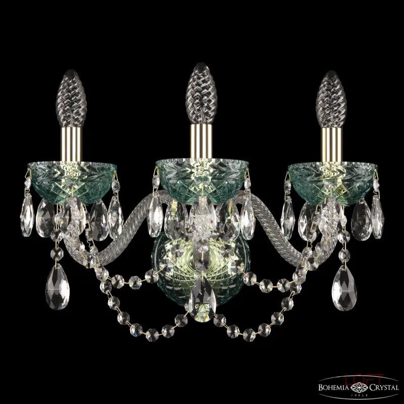 Бра Bohemia Ivele Crystal 5402 5402B/3/165 G Birusa/M-1F