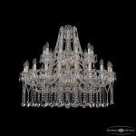 Подвесная люстра Bohemia Ivele Crystal 1413 1413/20+10/360/2d G