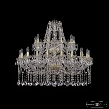 Подвесная люстра Bohemia Ivele Crystal 1413 1413/20+10/360/2d G