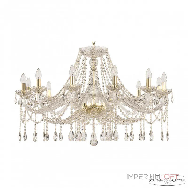Подвесная люстра Bohemia Ivele Crystal 107 107/12/360 G