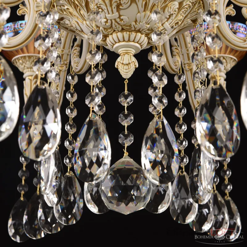 Подвесная люстра Bohemia Ivele Crystal AL7901 AL79101/8/250 A WMG P Shampan/M-1G Подвесная люстра Bohemia Ivele Crystal AL7901 AL79101/8/250 A WMG P Shampan/M-1G