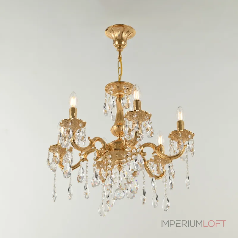 Подвесная люстра Bohemia Ivele Crystal AL77 AL77101/6/175 A G